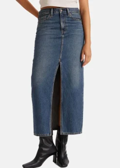 ANKLE COLUMN SKIRT