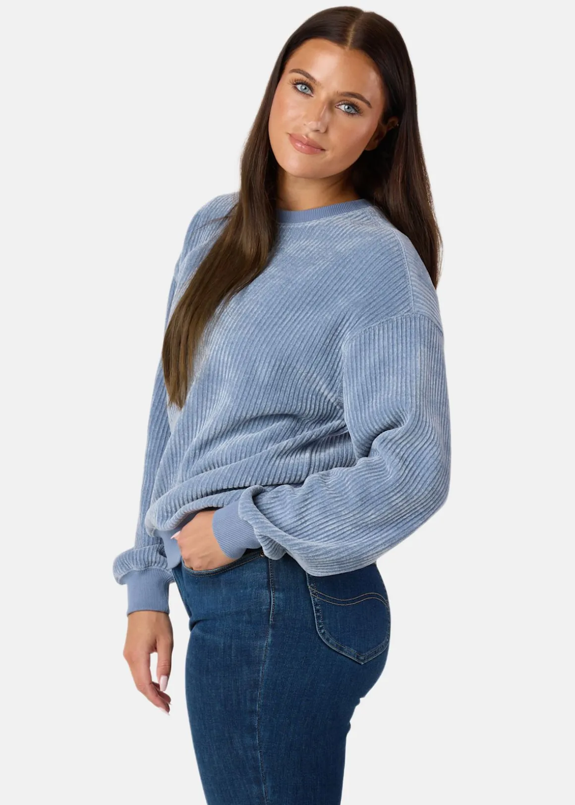 Chenille Lounge Crew Neck W