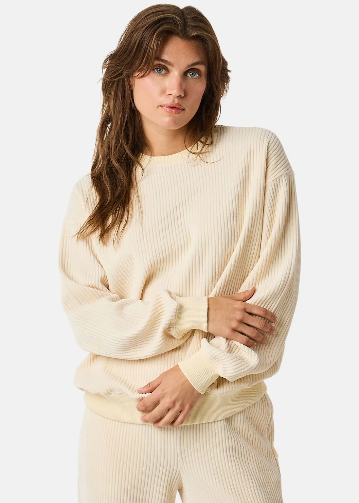 Chenille Lounge Crew Neck W