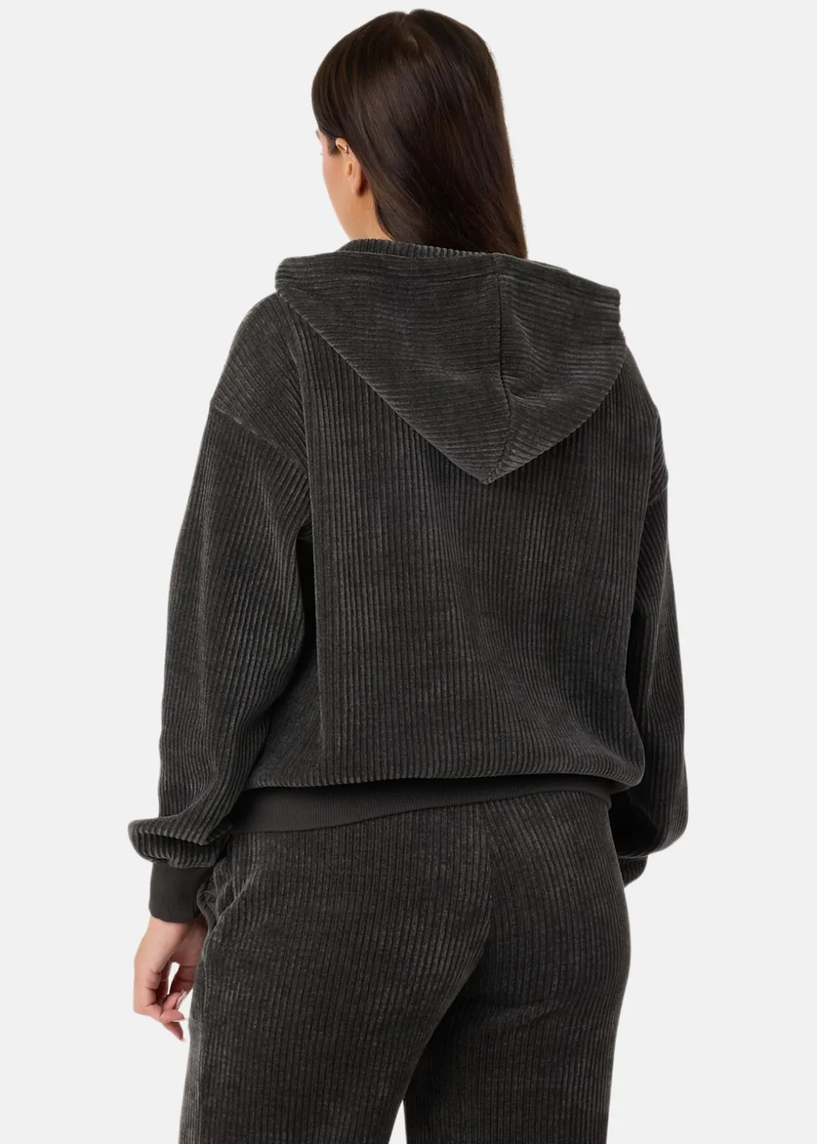 Chenille Lounge Full Zip Hoodie W