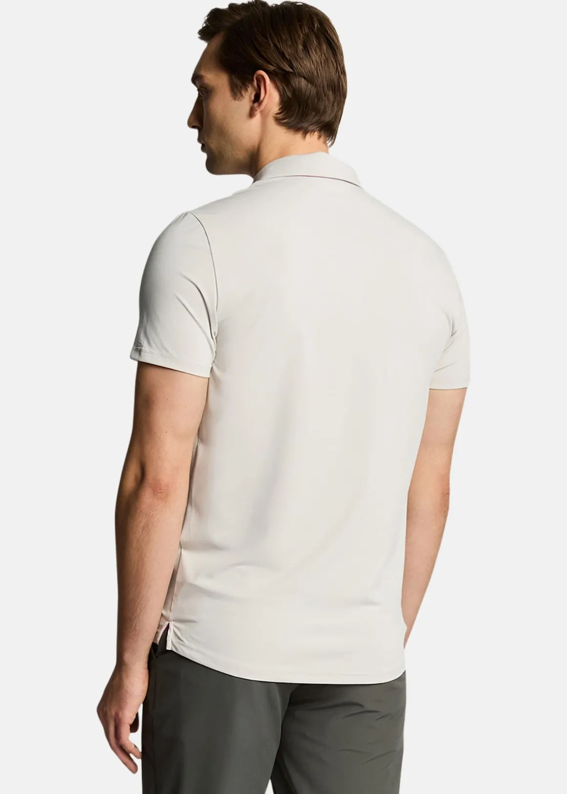 Contrast Placket Polo Shirt