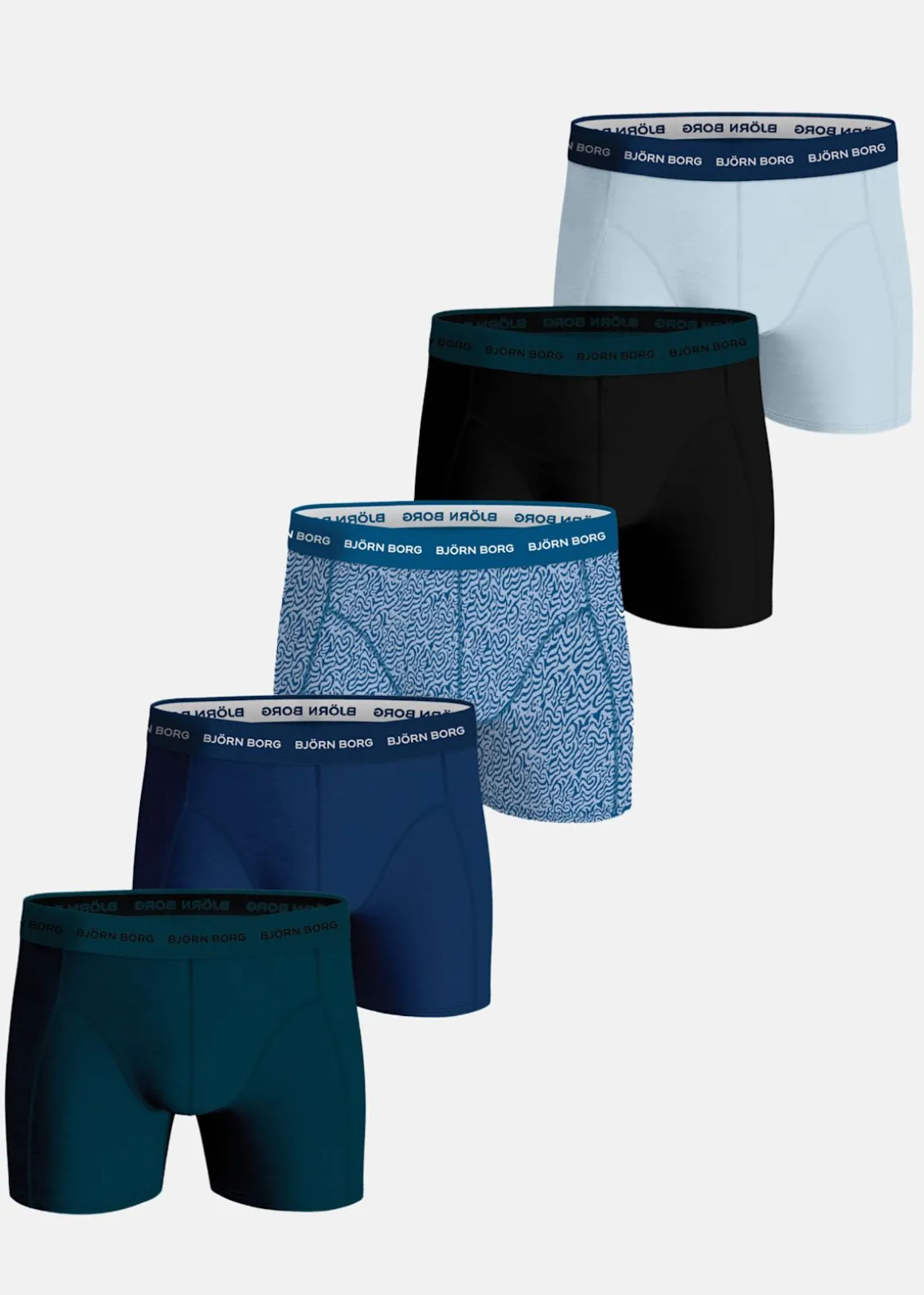 COTTON STRETCH BOXER 5p