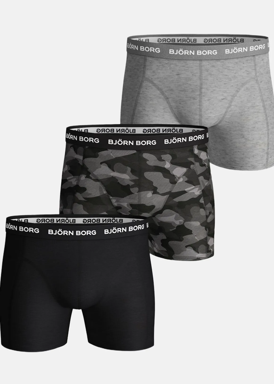 COTTON STRETCH BOXER 3p