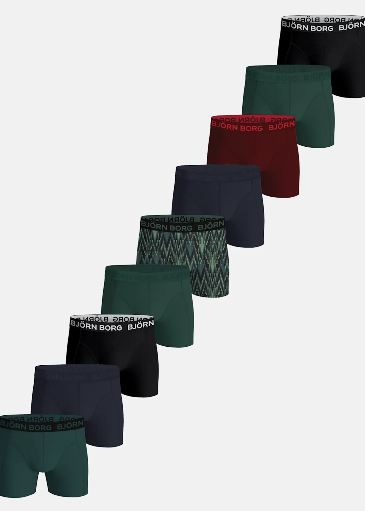 COTTON STRETCH BOXER 9p