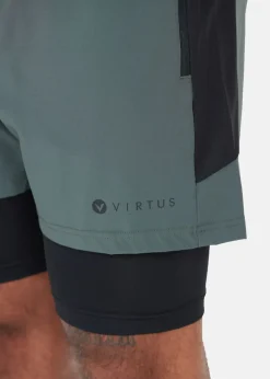 Dylan M 2-in-1 Stretch Shorts