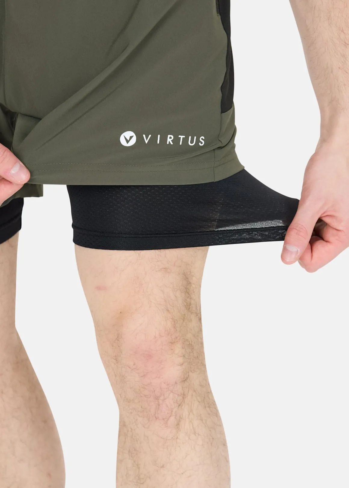 Dylan M 2-in-1 Stretch Shorts