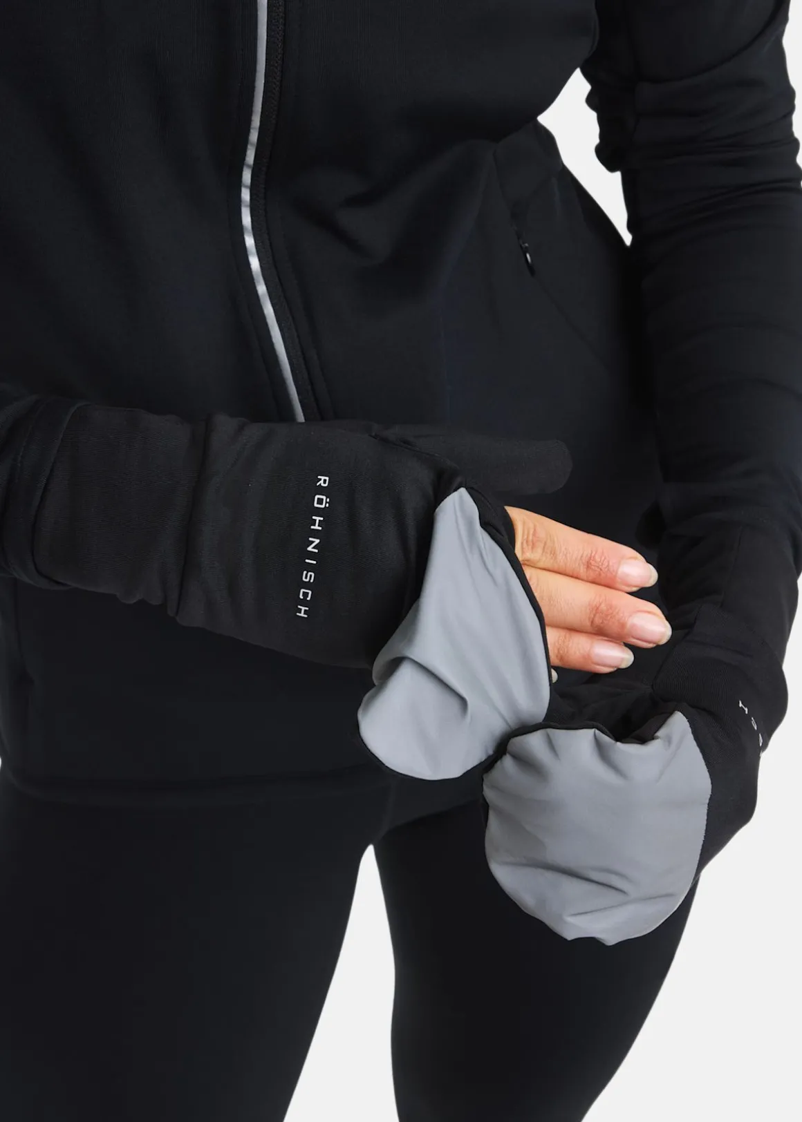 Glow Running Mittens