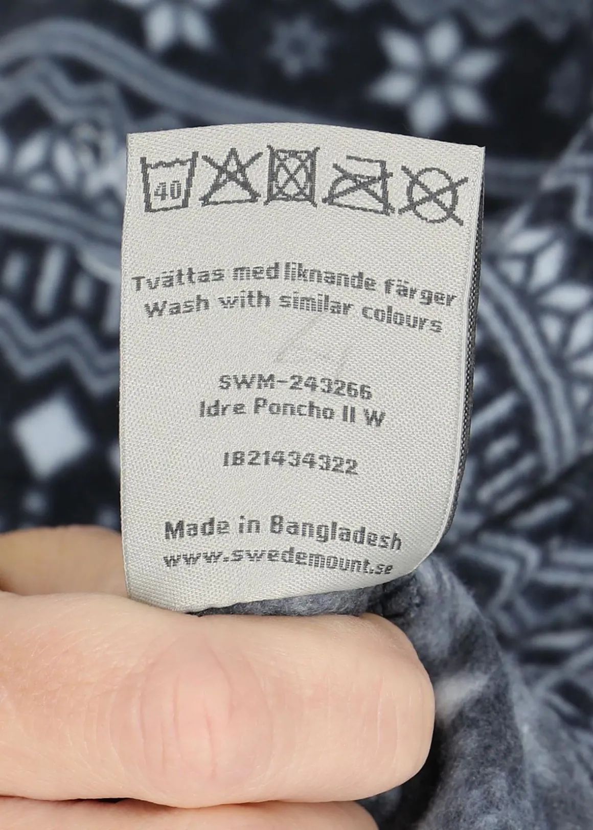 Idre Poncho II W