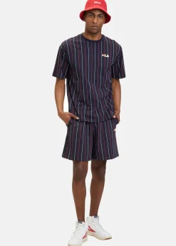 LOBITO pinstriped shorts
