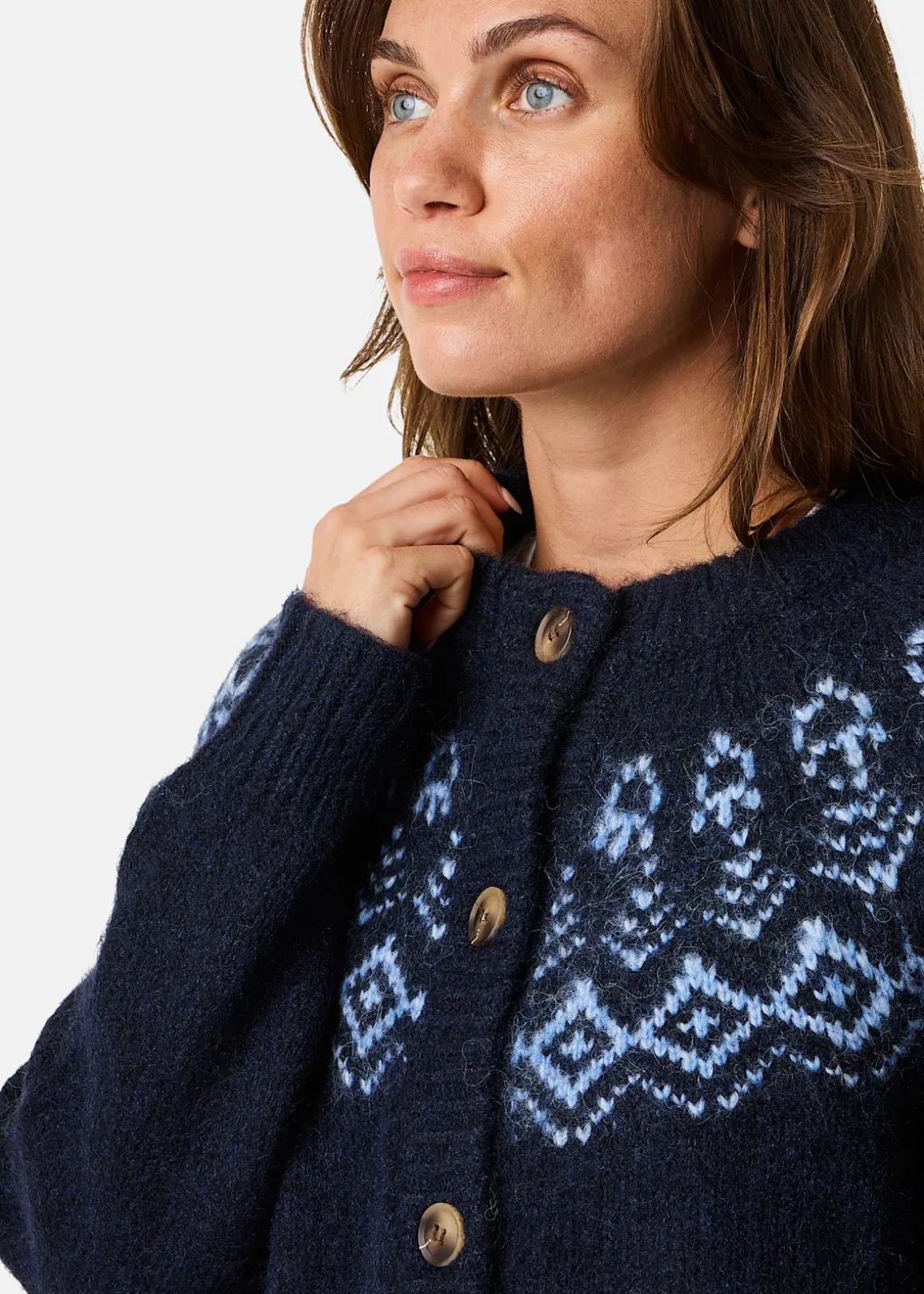 Lofoten Wool Knit Cardigan W