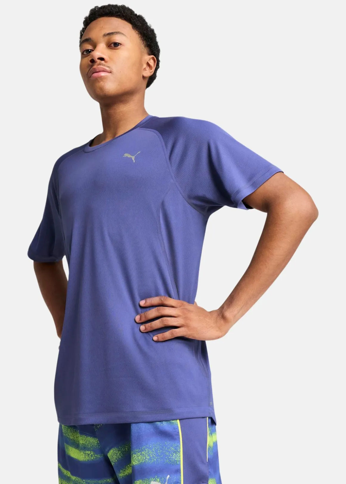 M RUN VELOCITY TEE (POLY)