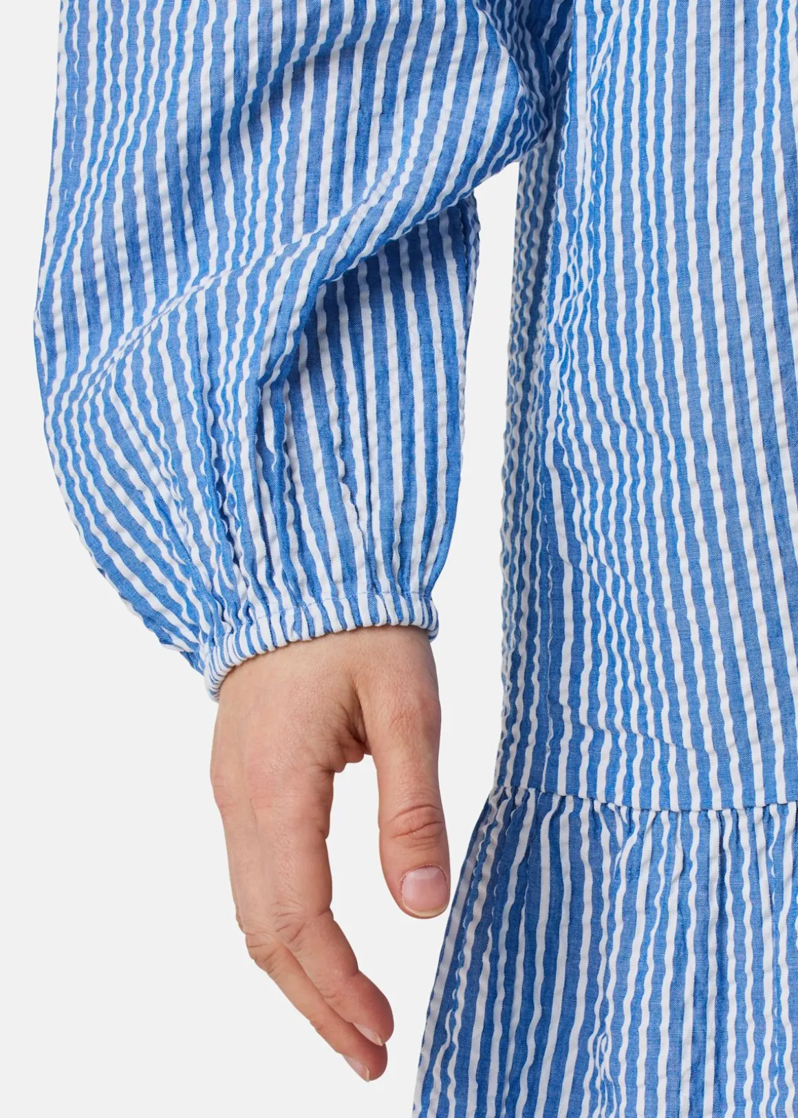 Marina Seersucker Tunic Dress W