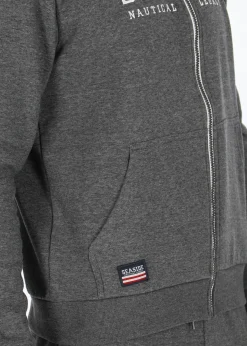Nautical Zip Hood