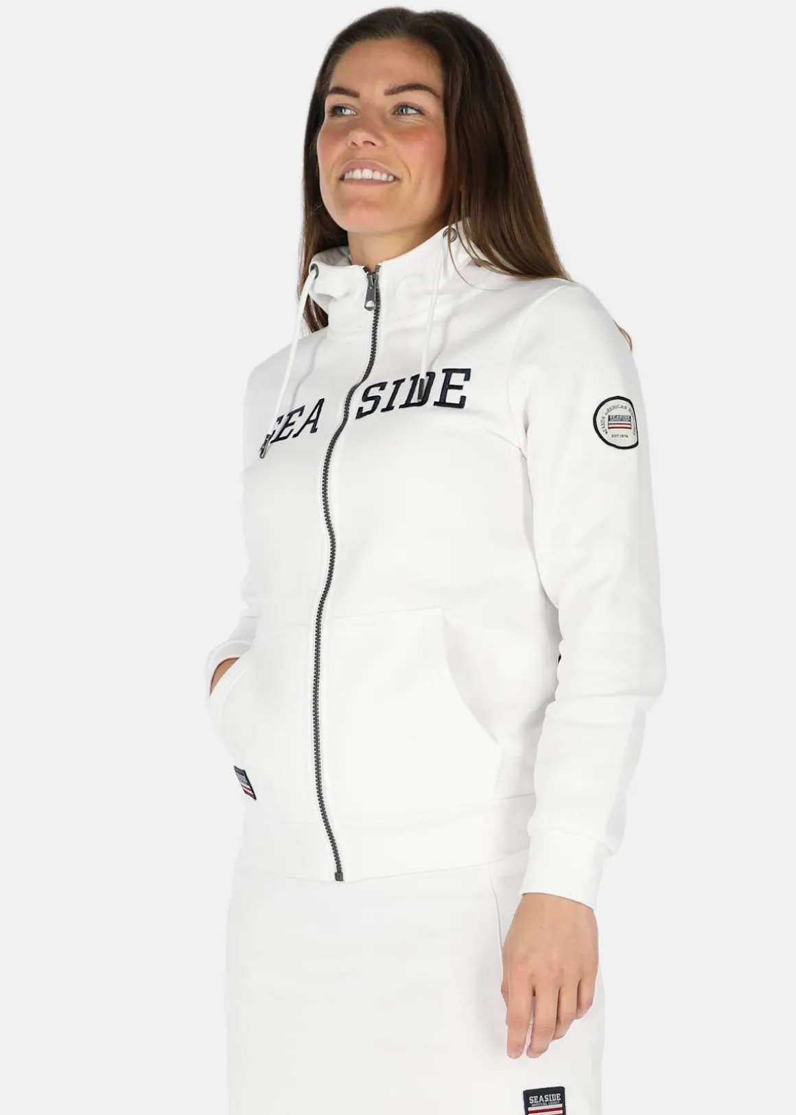 Nautical Zip Hood W