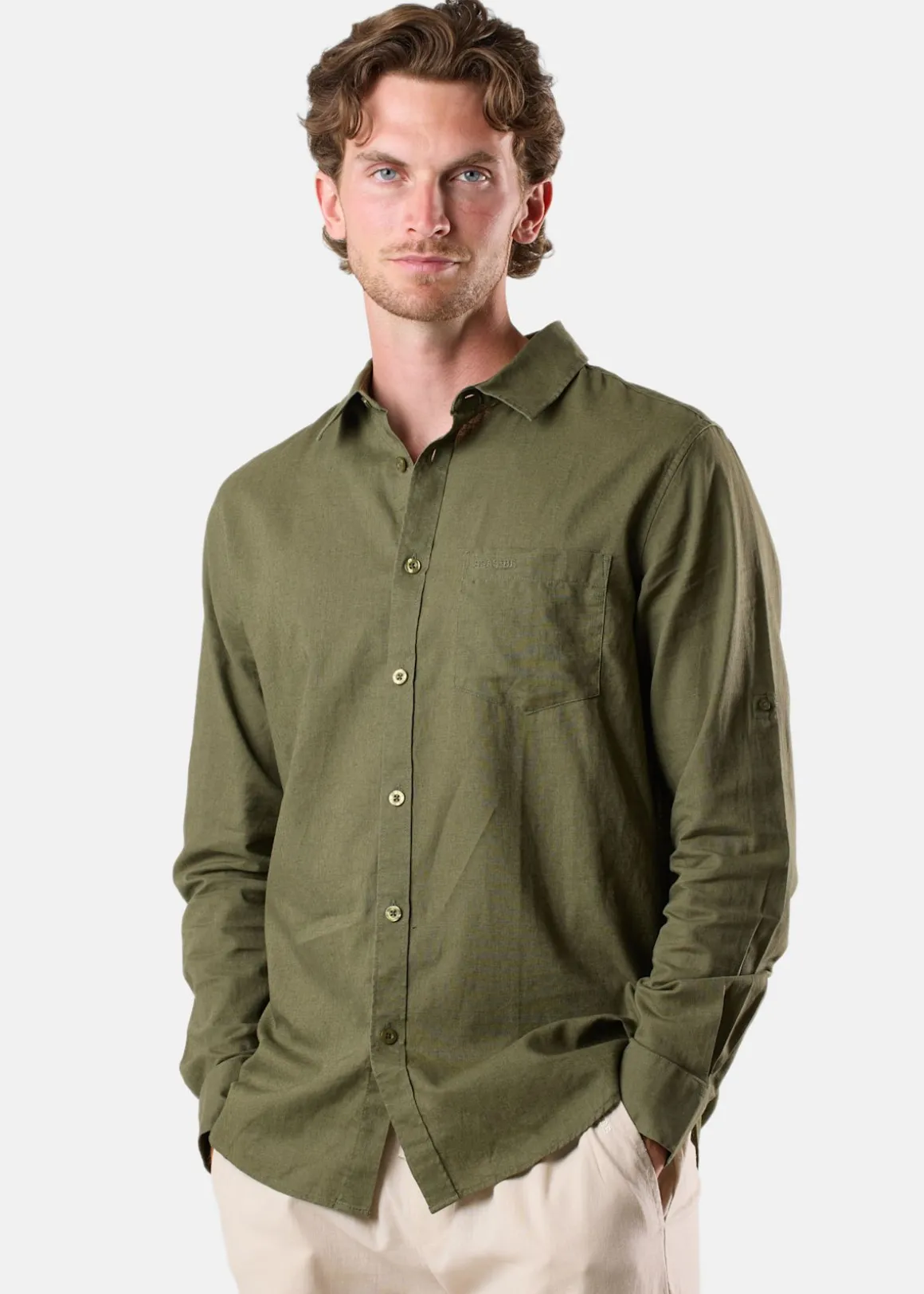 New Hampshire Linen LS Shirt