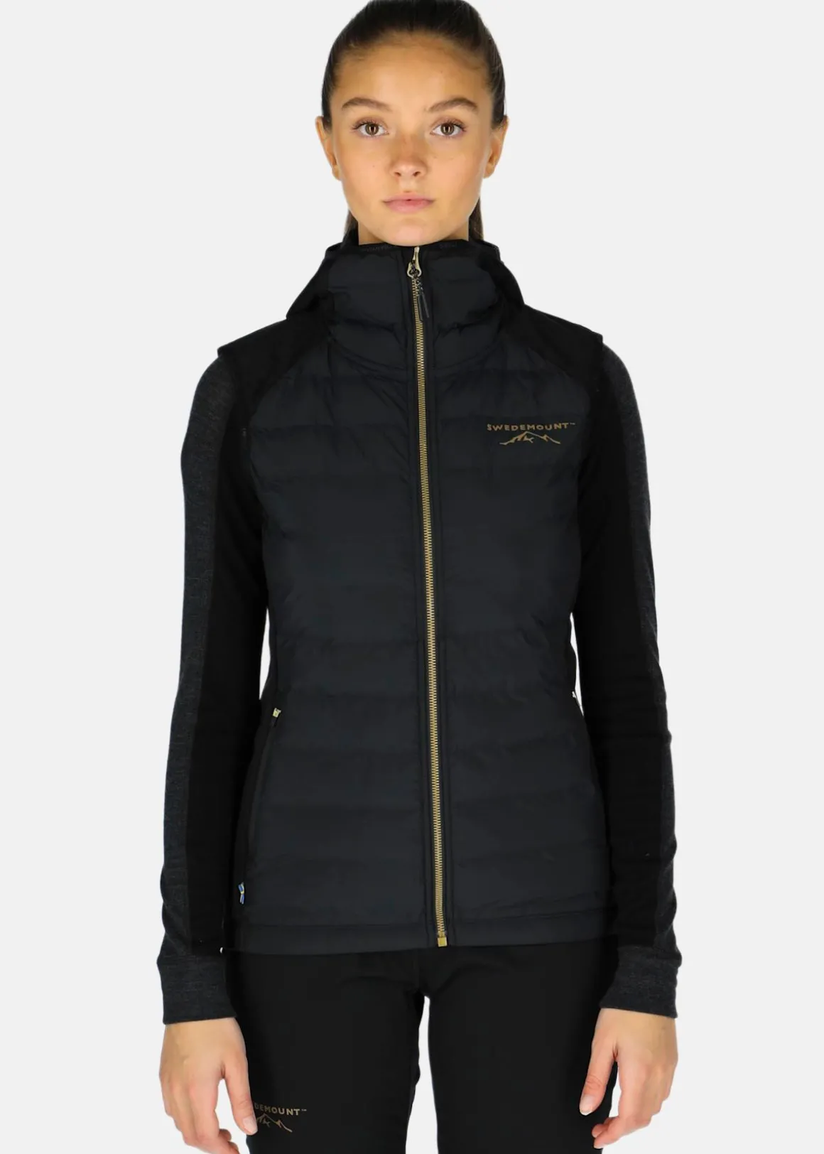 Nordic Hybrid Hooded Vest W