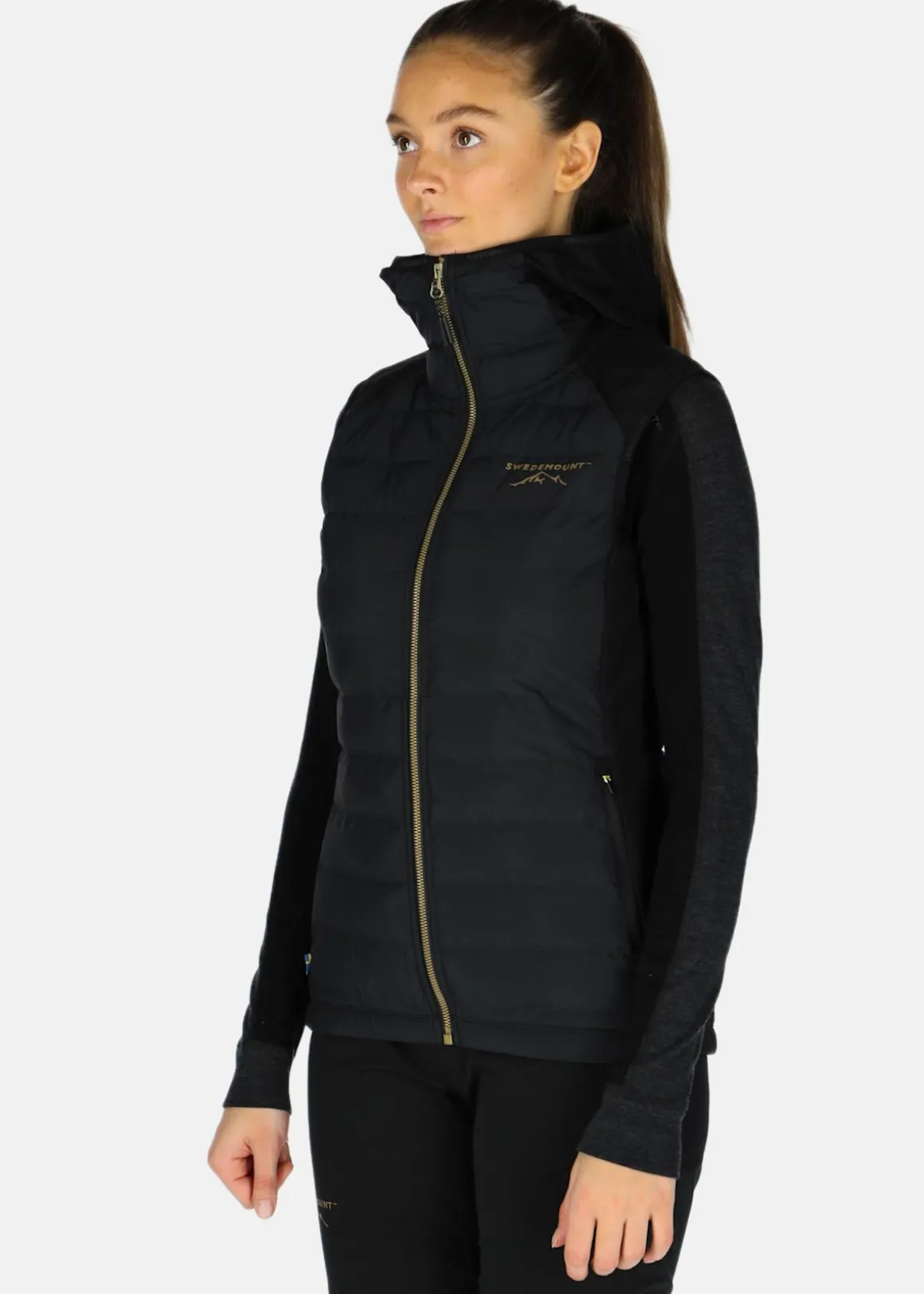 Nordic Hybrid Hooded Vest W