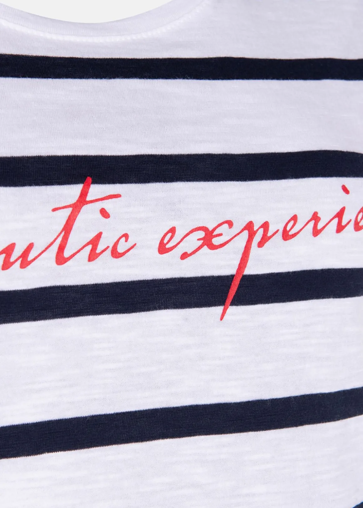 Ocean Stripe Tee W