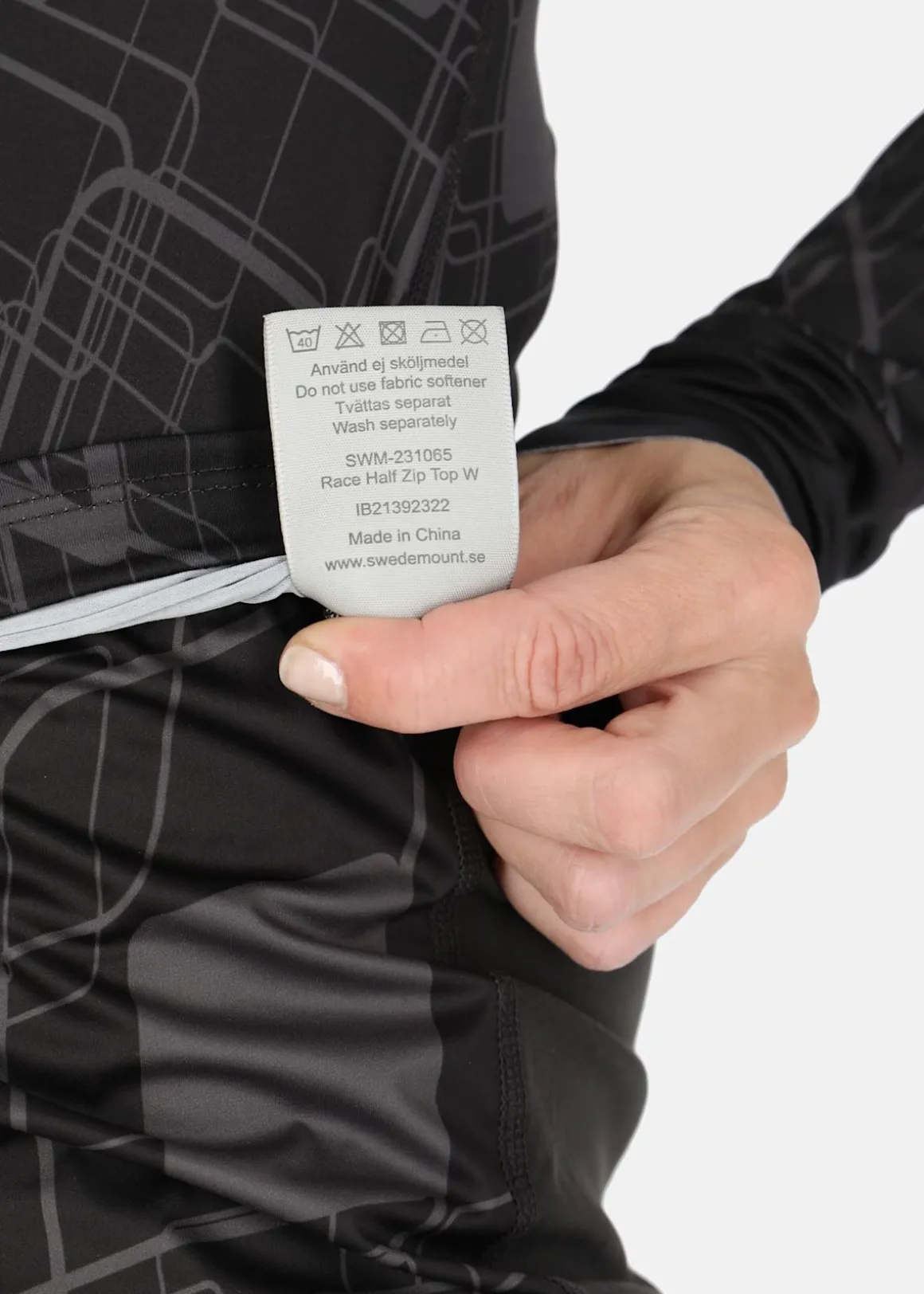 Race Half Zip Top W