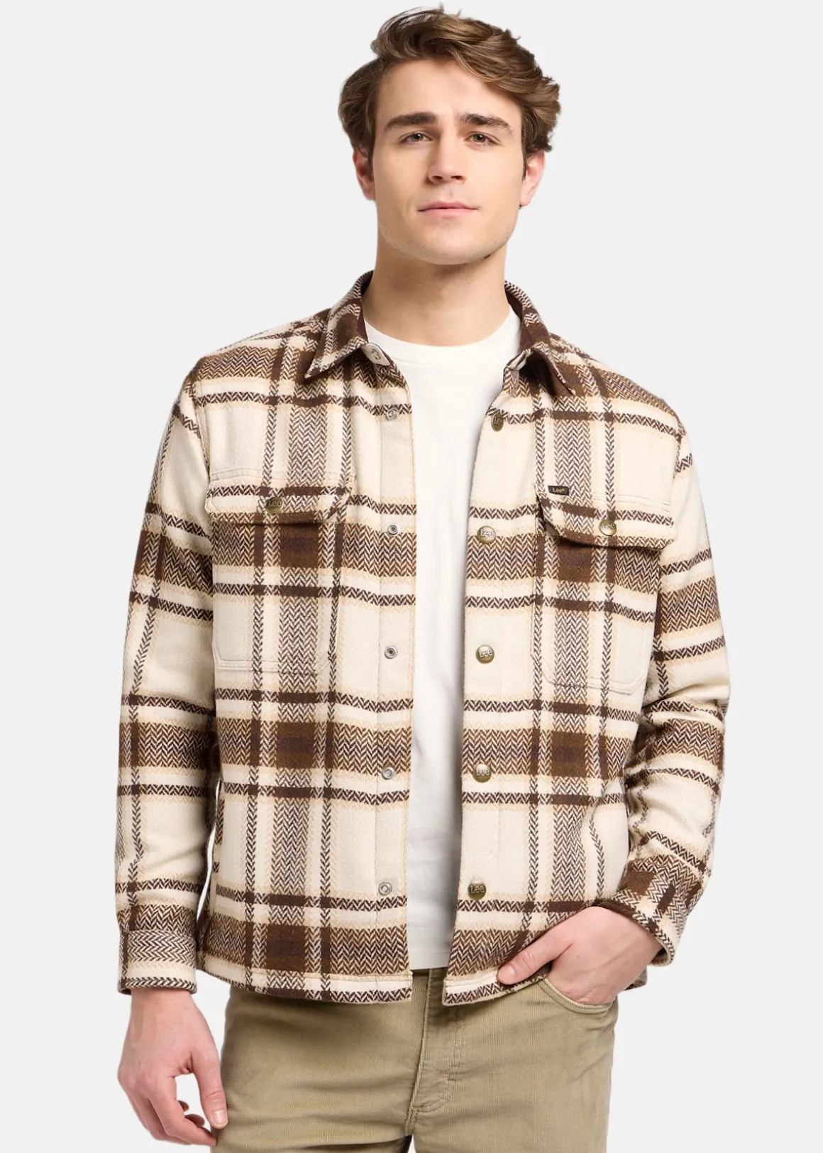 RELAXED_OVERSHIRT ARABICA_PLAI