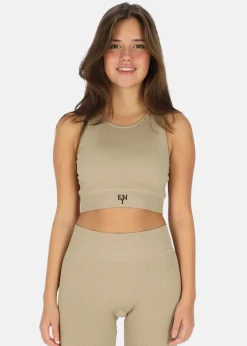Rib Seamless Bra
