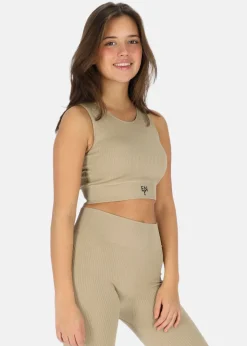 Rib Seamless Bra