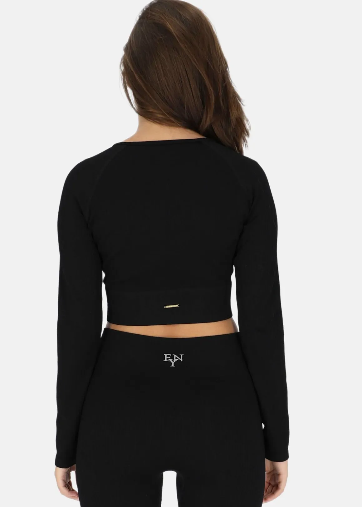Rib Seamless Cropped Top