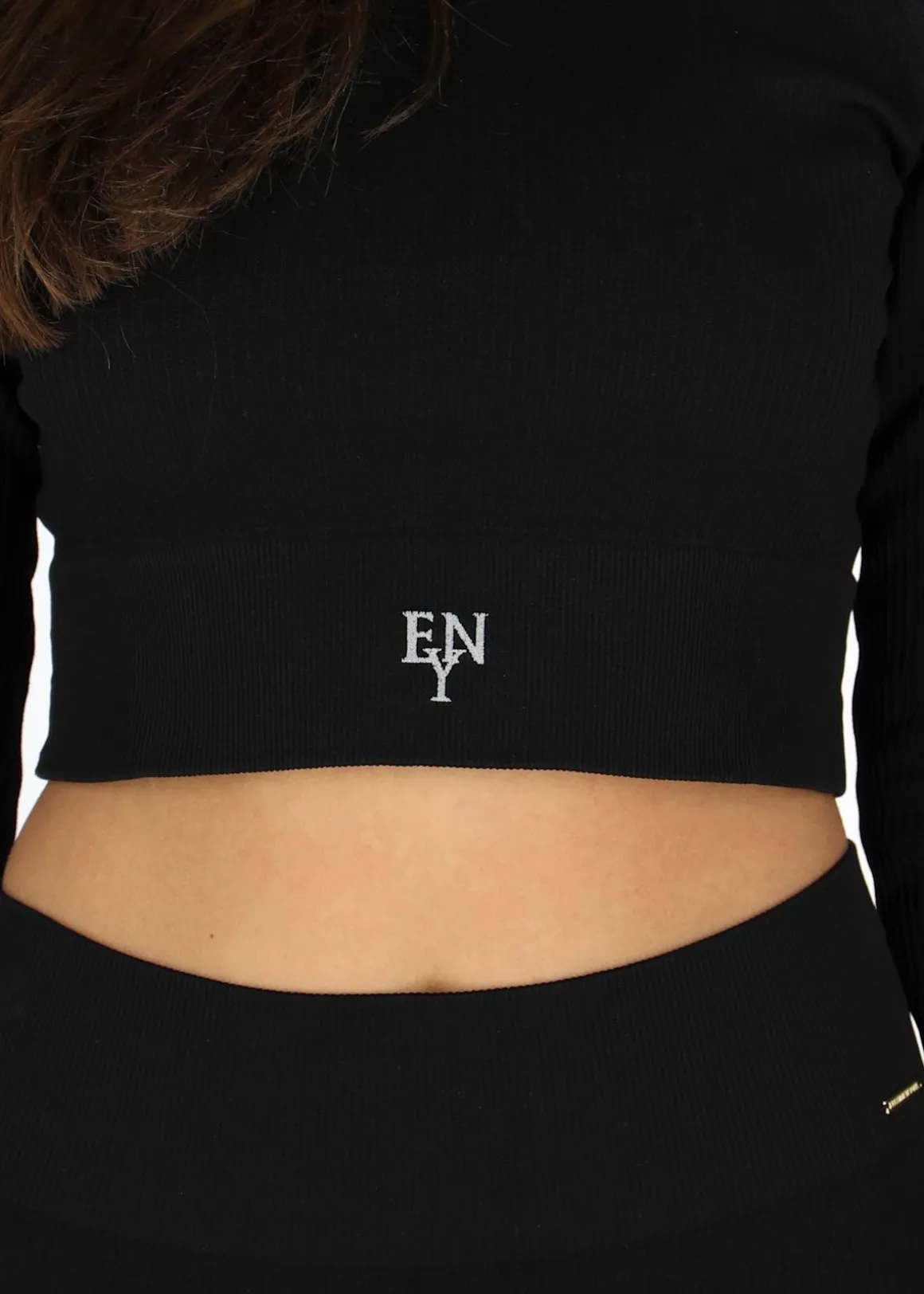 Rib Seamless Cropped Top