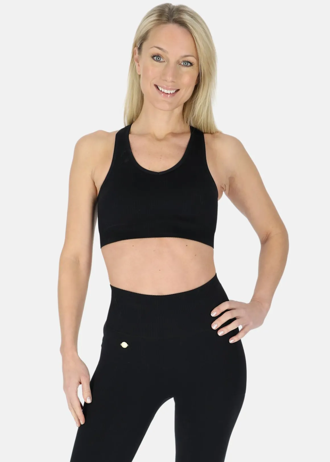Ribbed Seamless Bra W