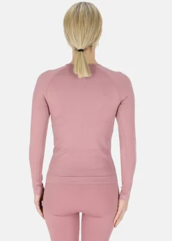 Ribbed Seamless Long Sleeve W