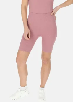 Ribbed Seamless Short Tights W