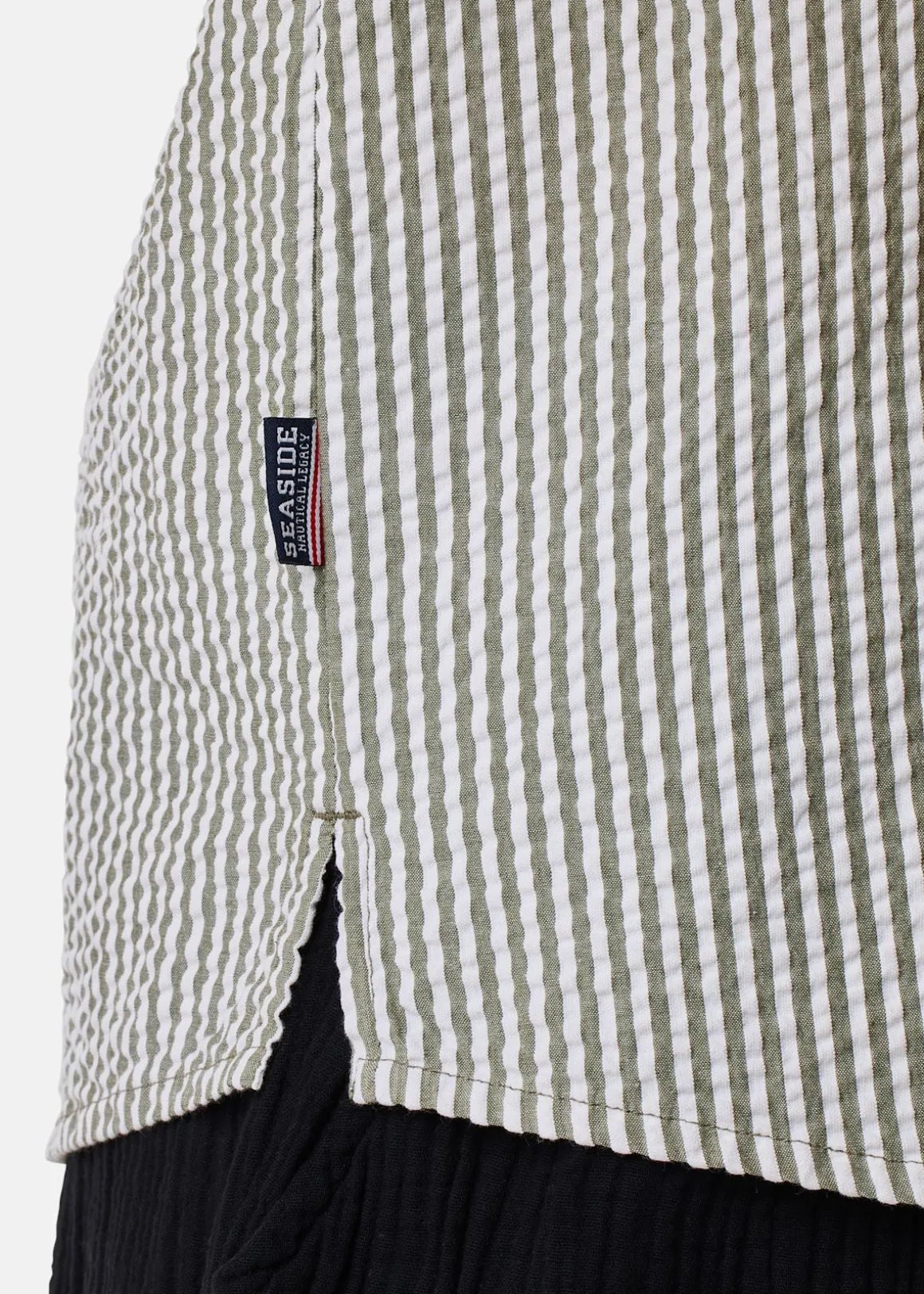 Seersucker Pique Shirt