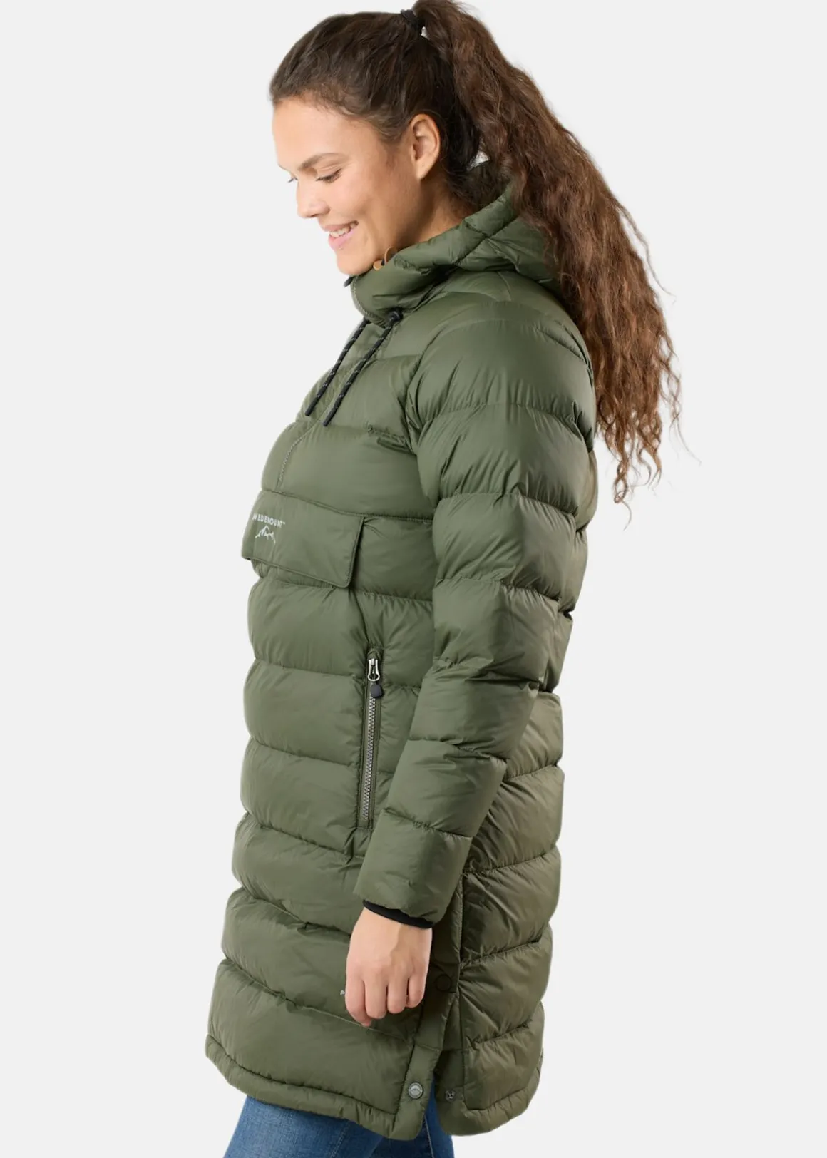 Östersund Down Anorak Long W