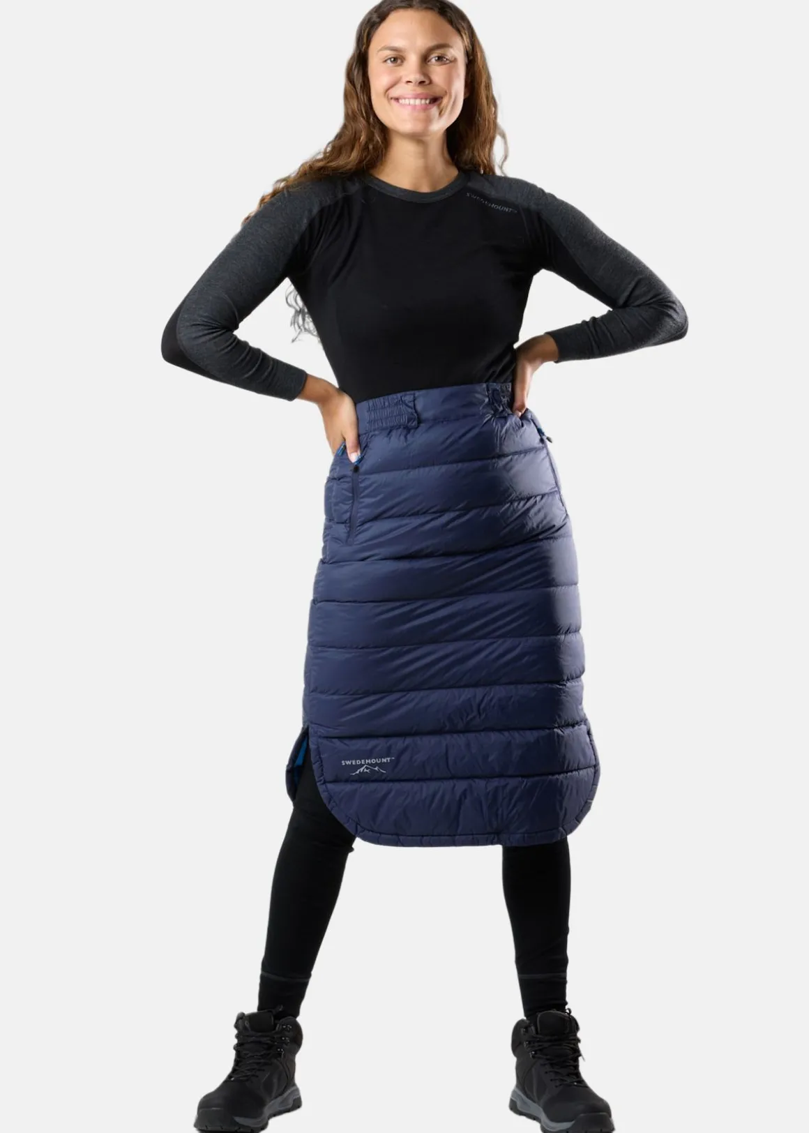 Östersund Long Down Skirt W