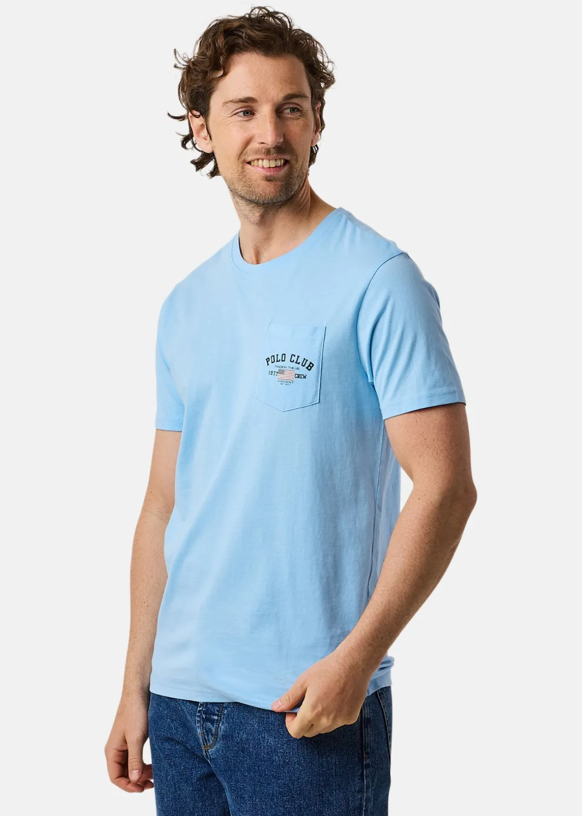 Texas Tee (Bröstficka)