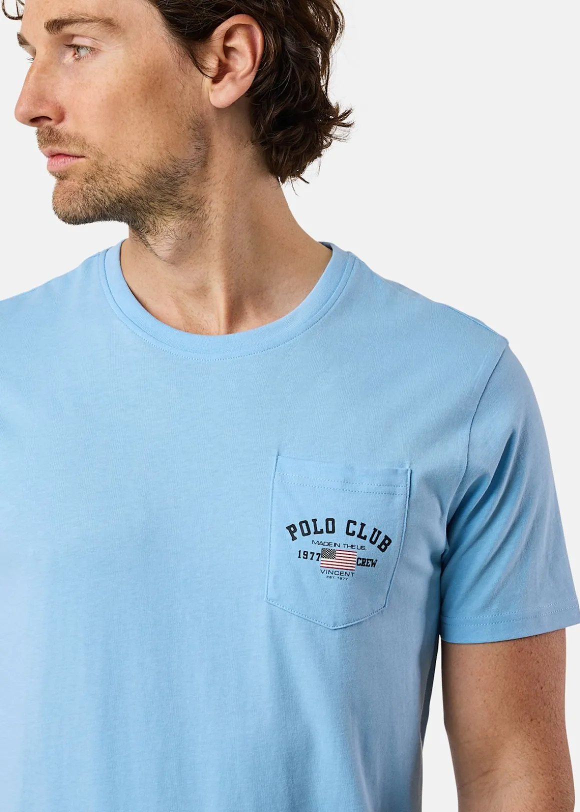 Texas Tee (Bröstficka)