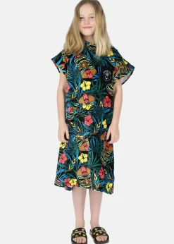 Tropical Beach Poncho JR