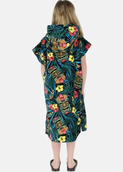 Tropical Beach Poncho JR
