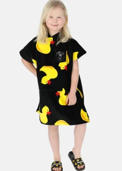 Tropical Beach Poncho Kids