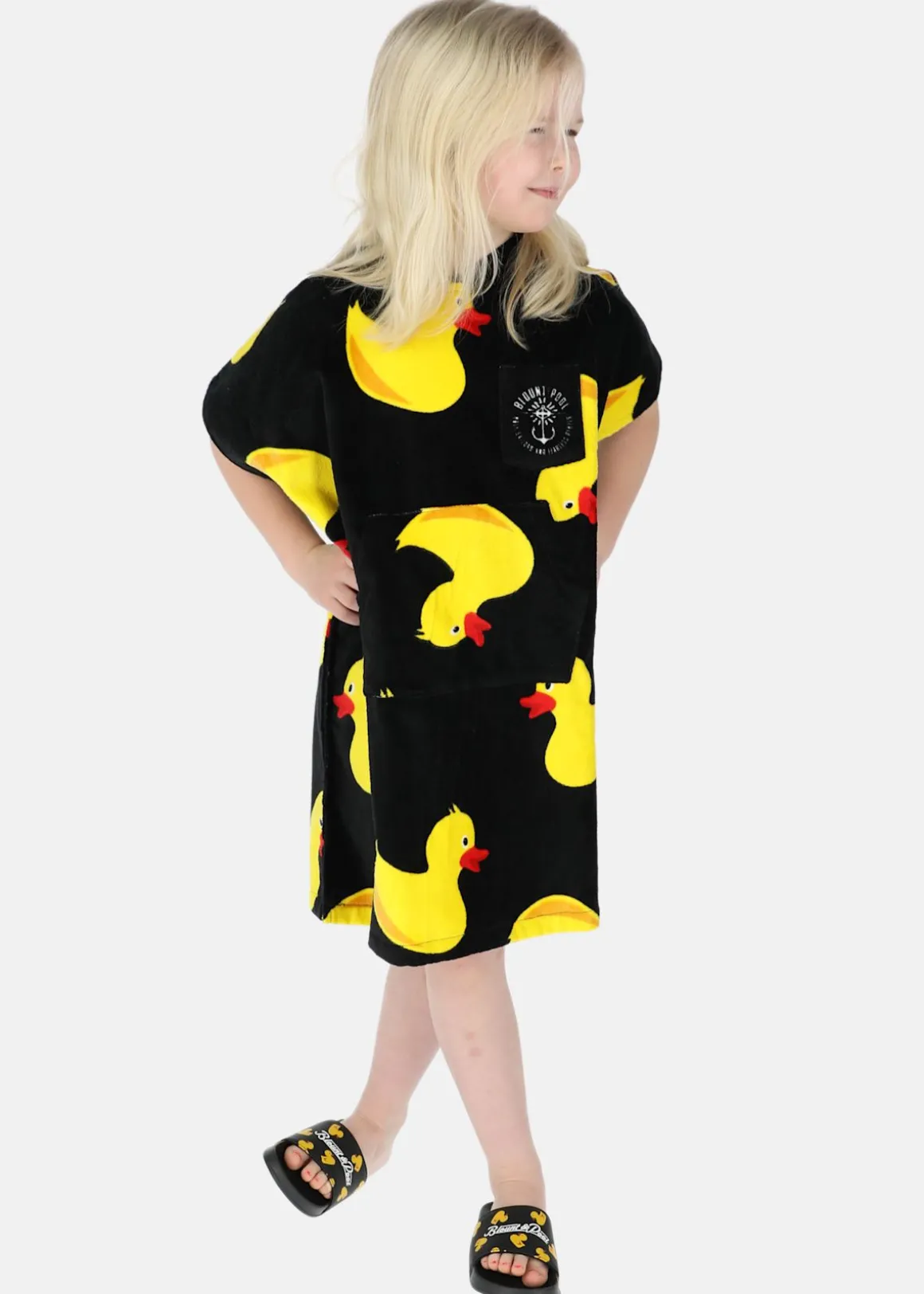 Tropical Beach Poncho Kids