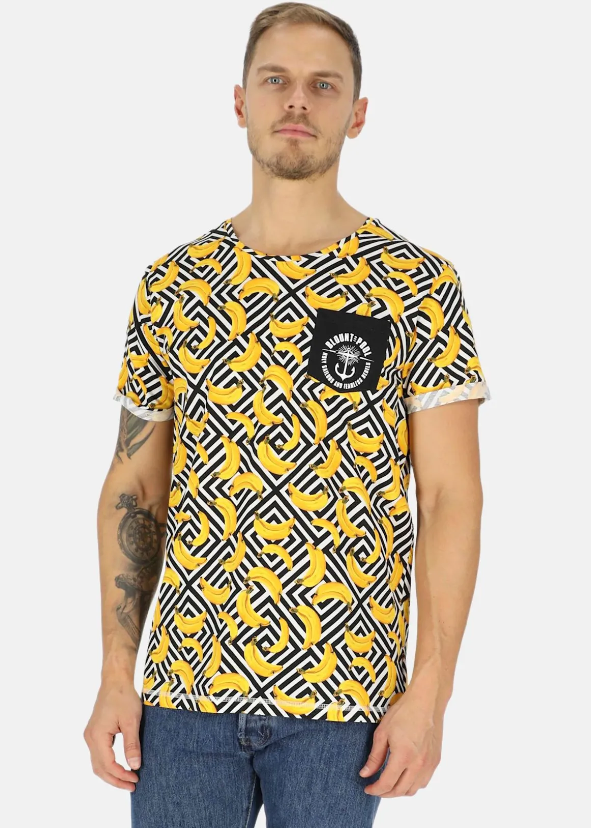 Tropical Pocket Tee