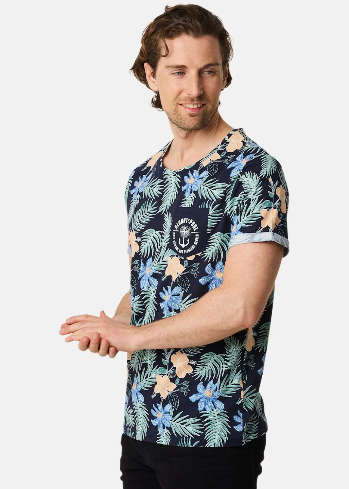 Tropical Pocket Tee