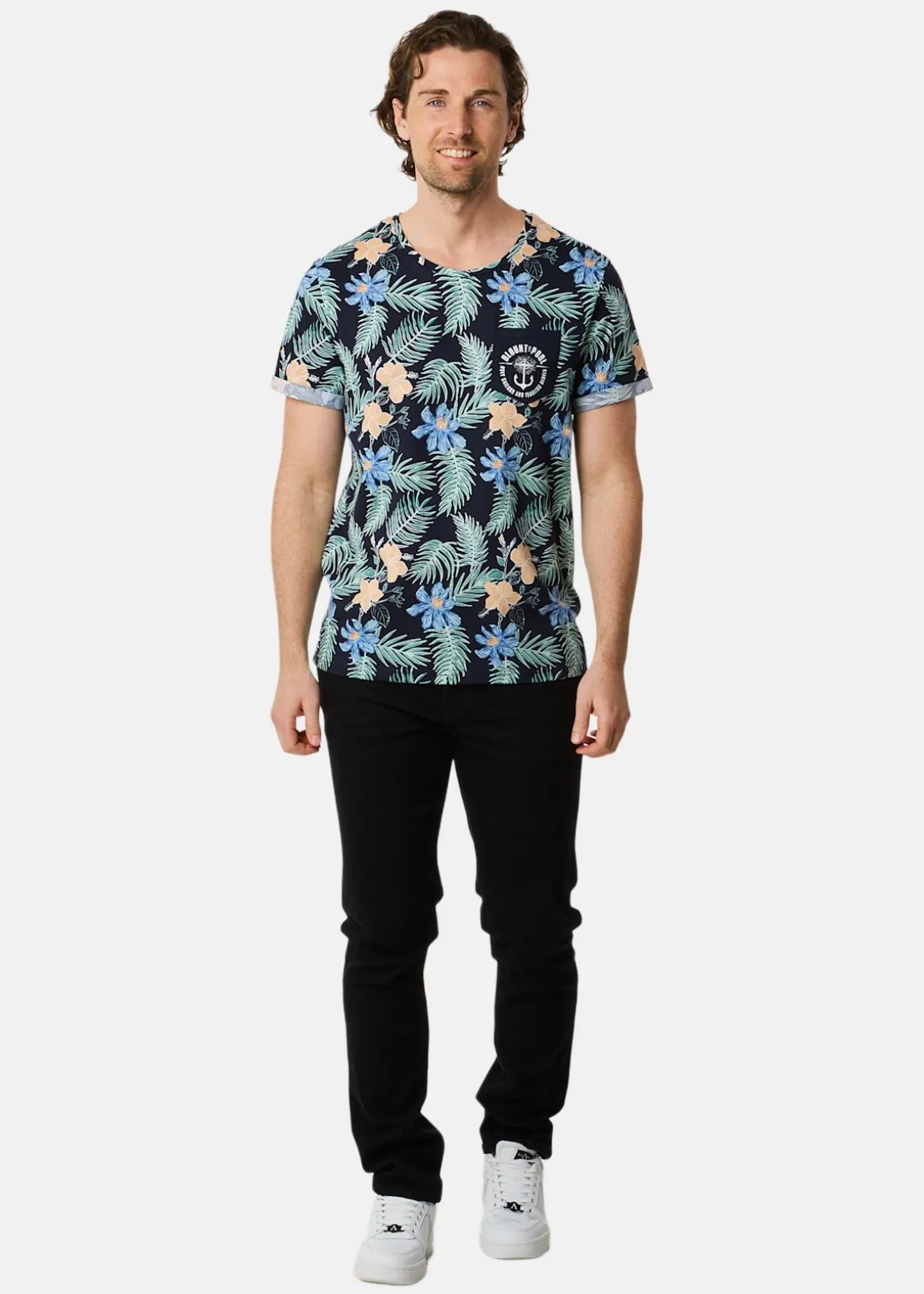 Tropical Pocket Tee