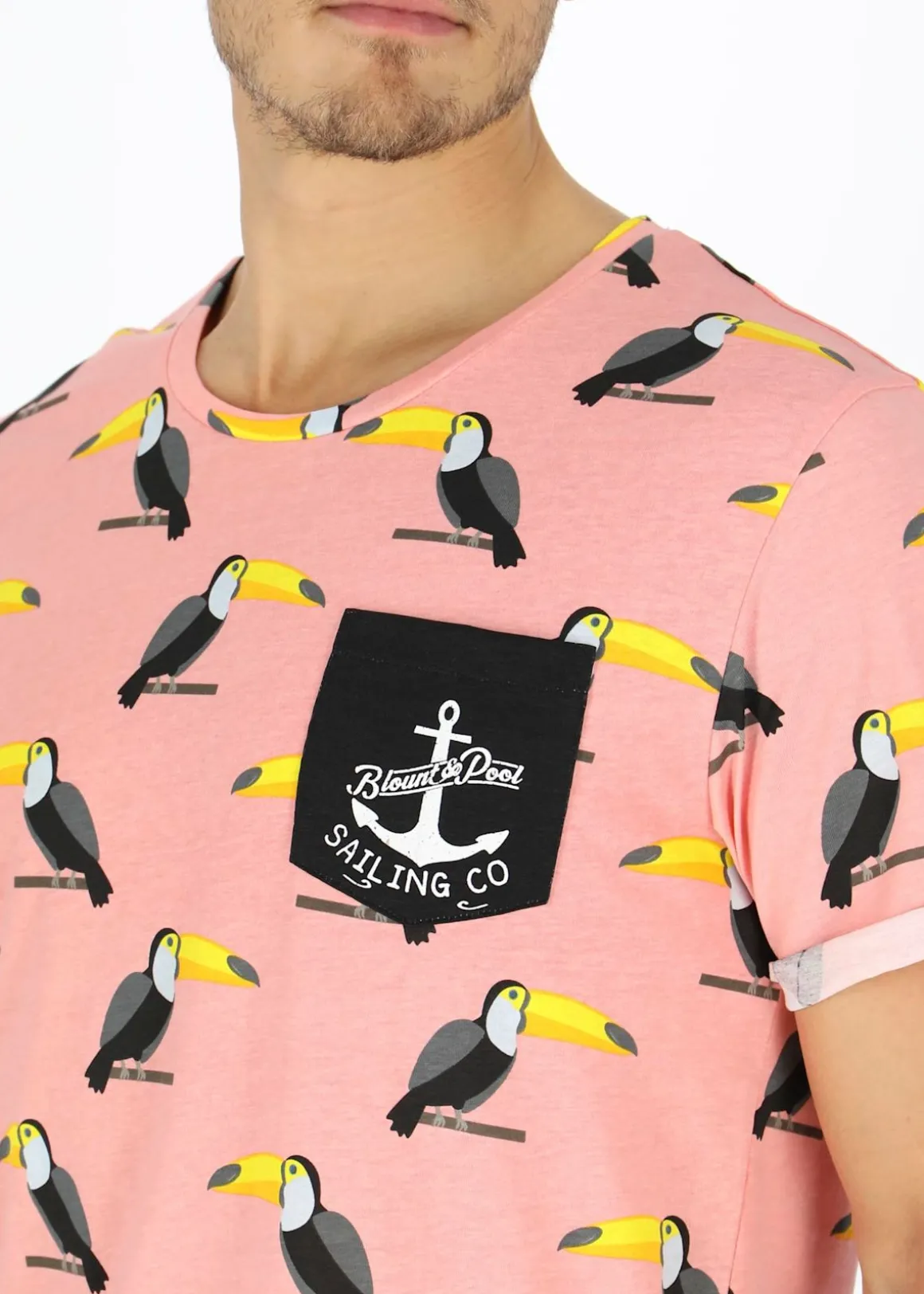 Tropical Pocket Tee