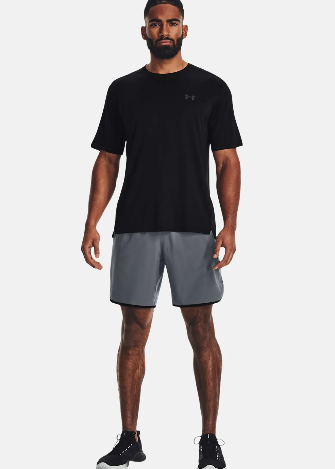UA HIIT Woven 8in Shorts