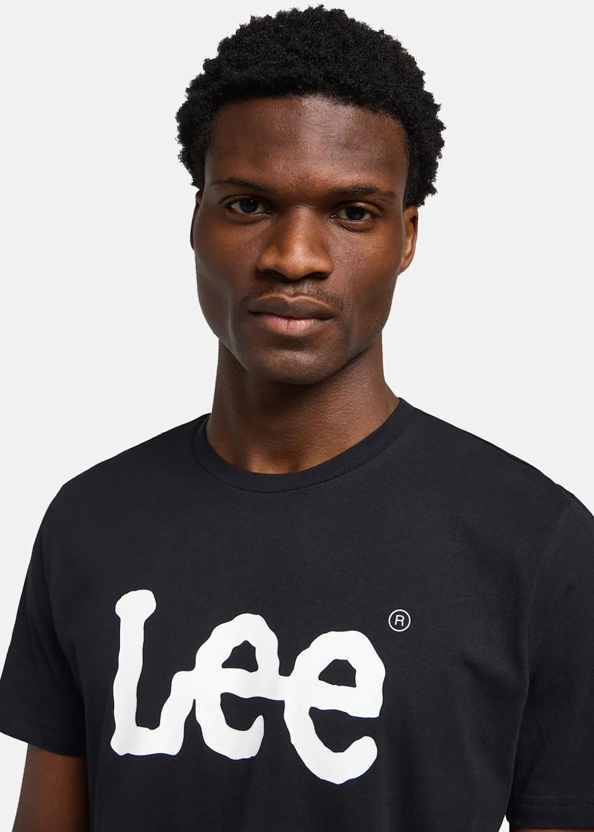 WOBBLY_LOGO_TEE BLACK