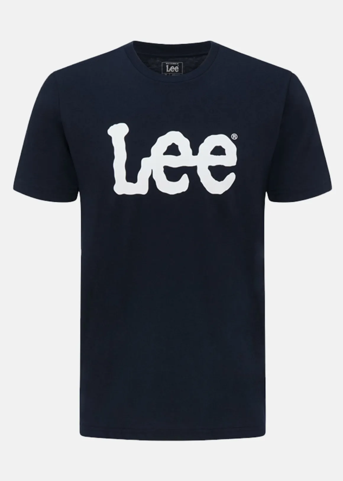 WOBBLY_LOGO_TEE NAVY_DROP