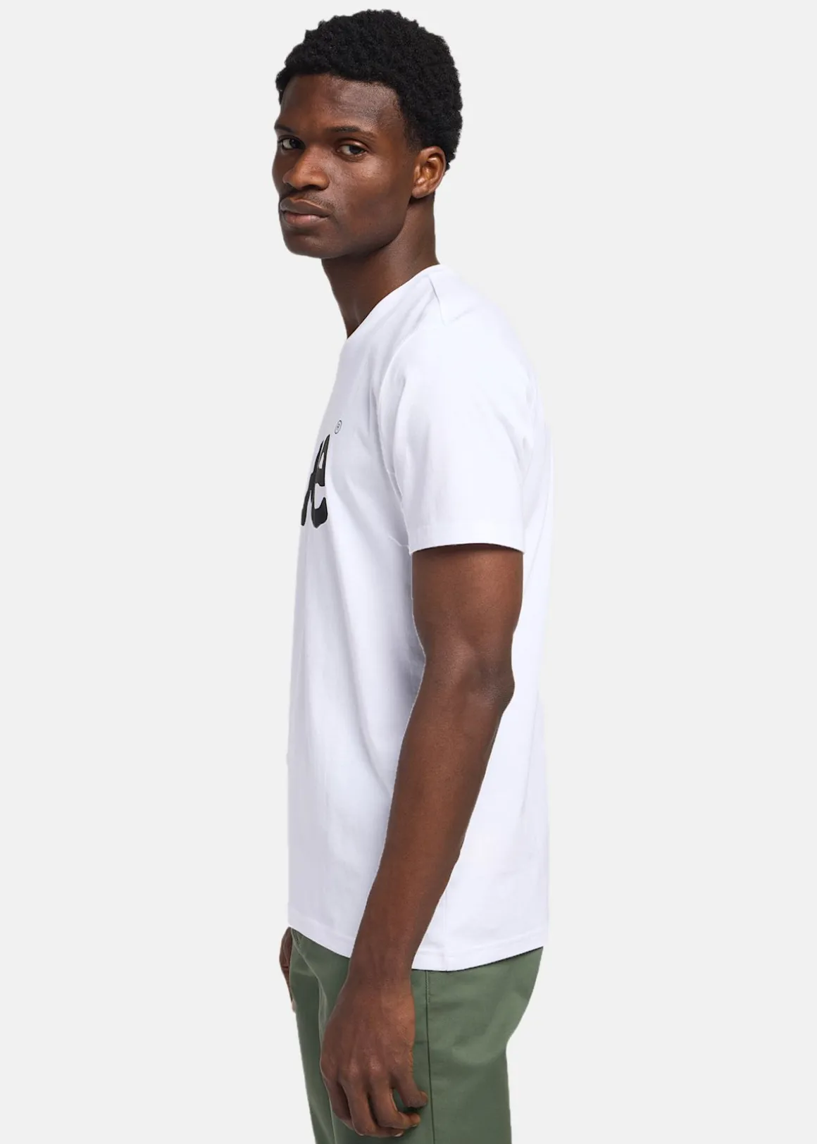 WOBBLY_LOGO_TEE WHITE